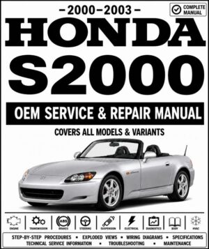2000-2003 Honda S2000 Service and Repair Manual