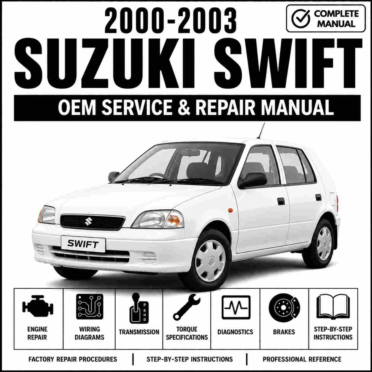 2000-2003 Suzuki Swift RS415 Service and Repair Manual