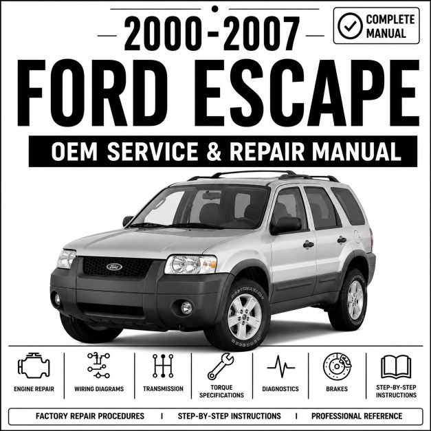 2000-2007 Ford Escape Service and Repair Manual