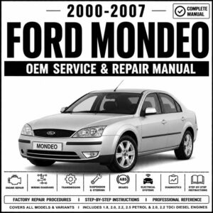2000-2007 Ford Mondeo Service and Repair Manual