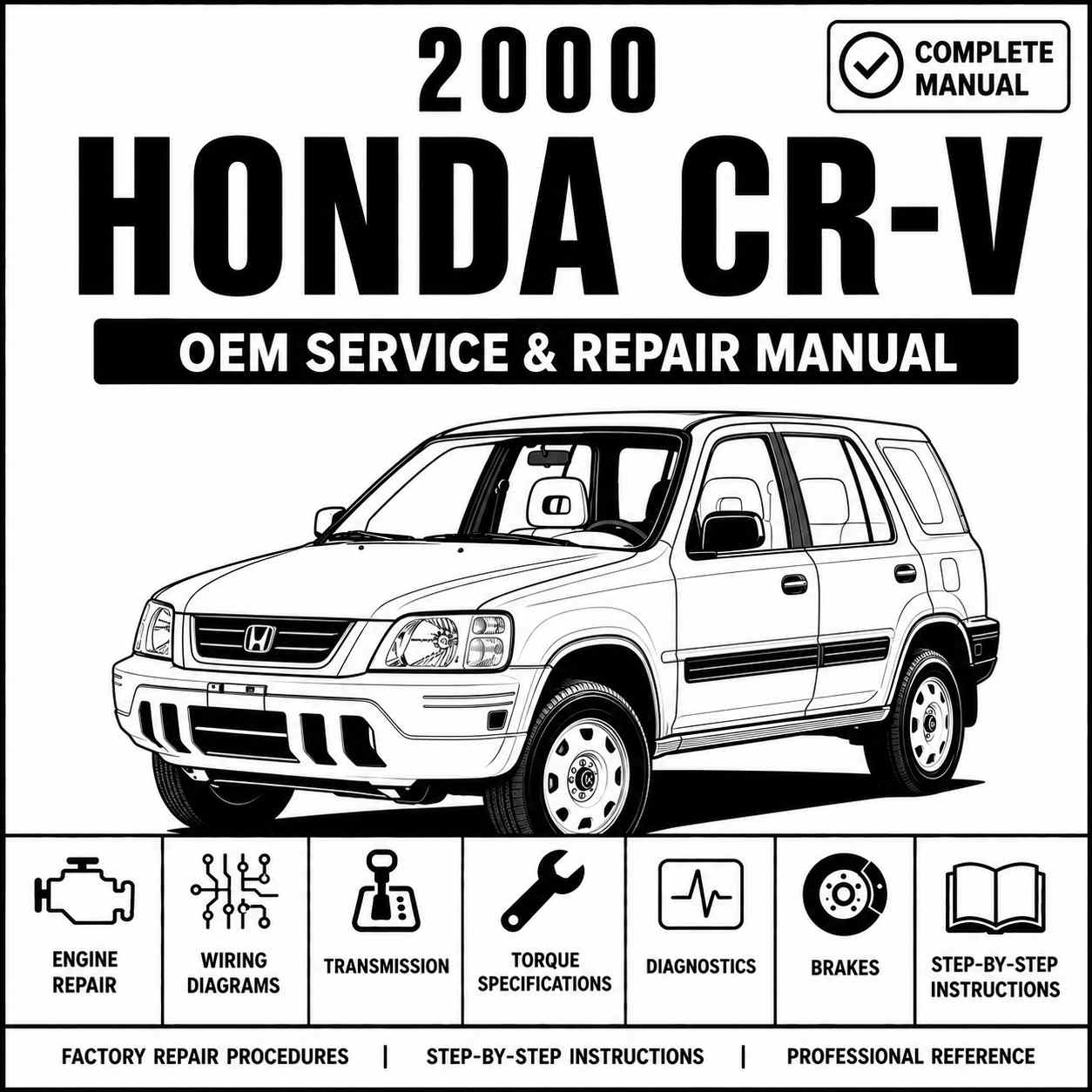 2000 Honda CR-V Service and Repair Manual
