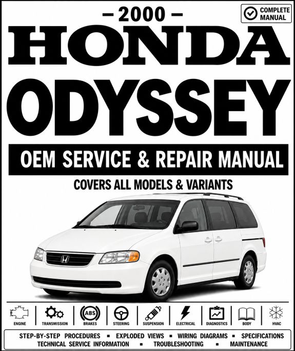 2000 Honda Odyssey Service and Repair Manual