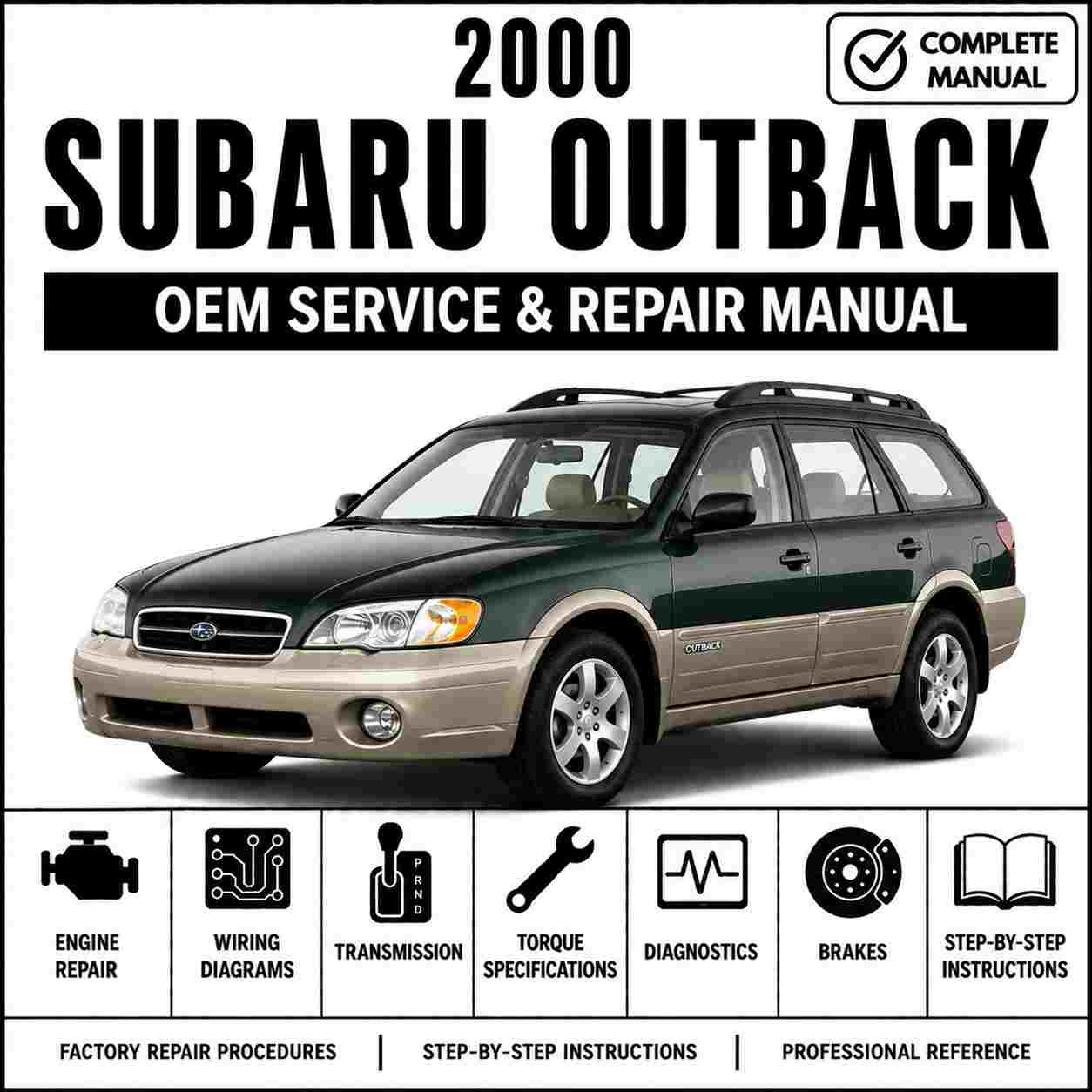 2000 Subaru Outback Service and Repair Manual