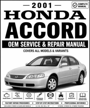 2001 Honda Accord Service and Repair Manual