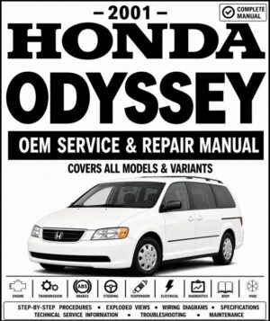 2001 Honda Odyssey Service and Repair Manual
