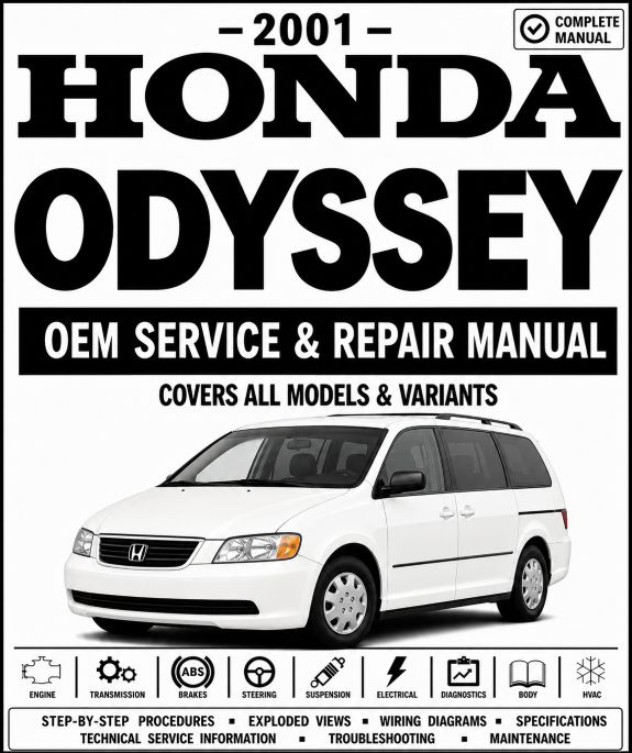 2001 Honda Odyssey Service and Repair Manual