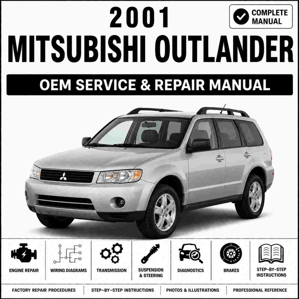 2001 Mitsubishi Outlander Service and Repair Manual