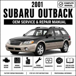 2001 Subaru Outback Service and Repair Manual