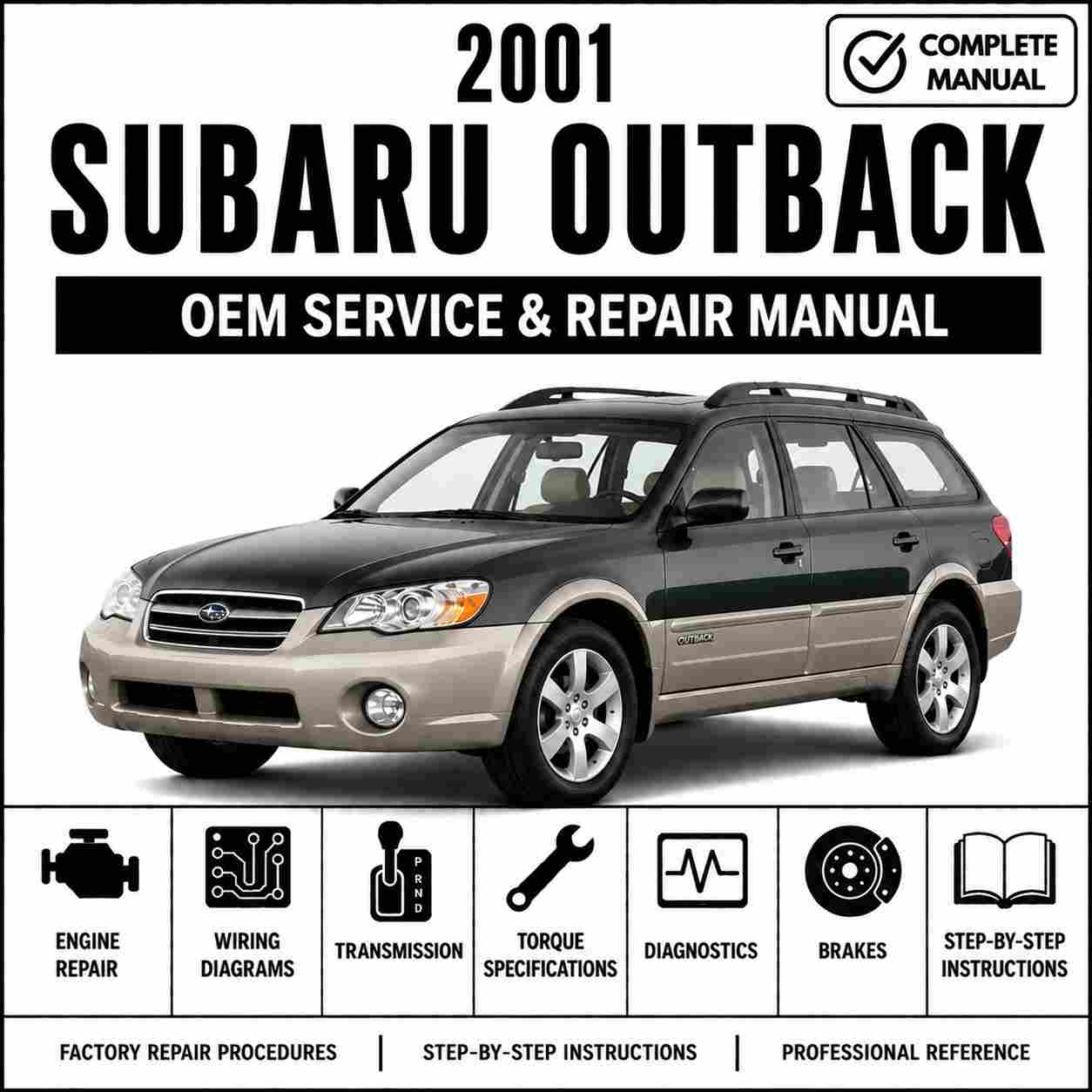 2001 Subaru Outback Service and Repair Manual