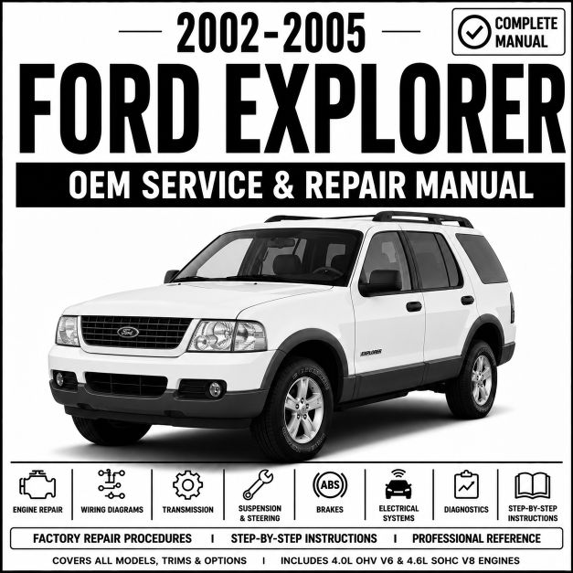 2002-2005 Ford Explorer Service and Repair Manual