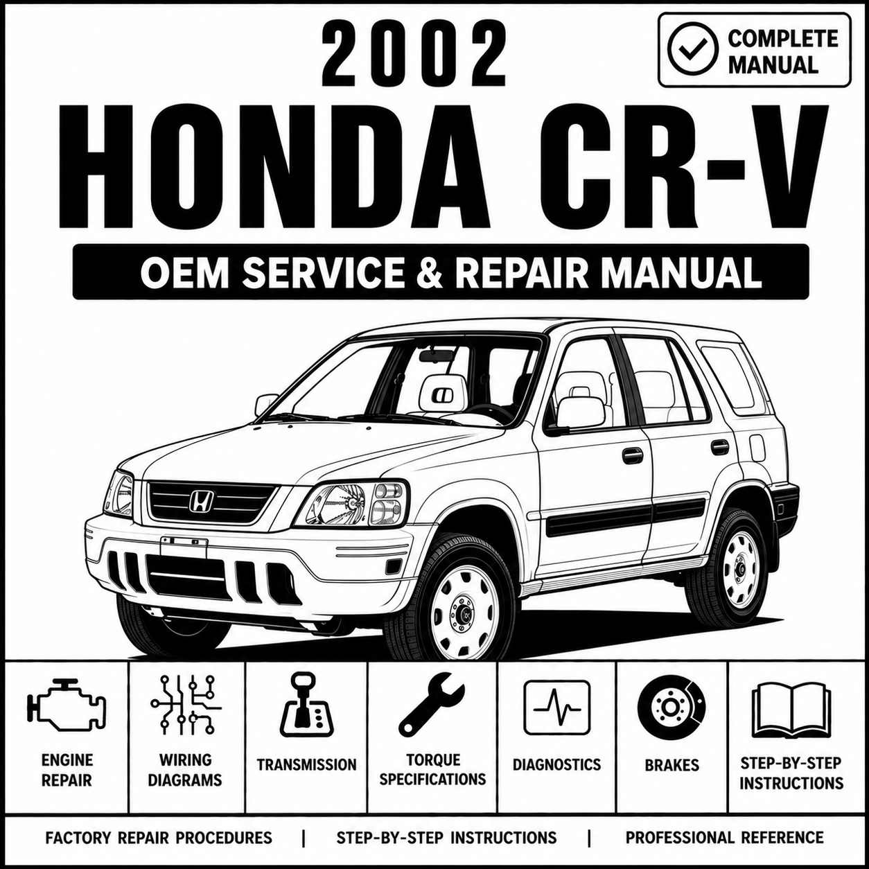 2002 Honda CR-V Service and Repair Manual