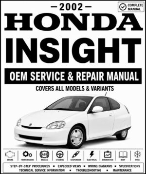 2002 Honda Insight Service and Repair Manual