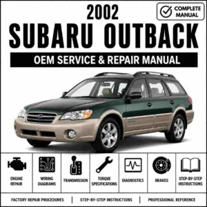 2002 Subaru Outback Service and Repair Manual