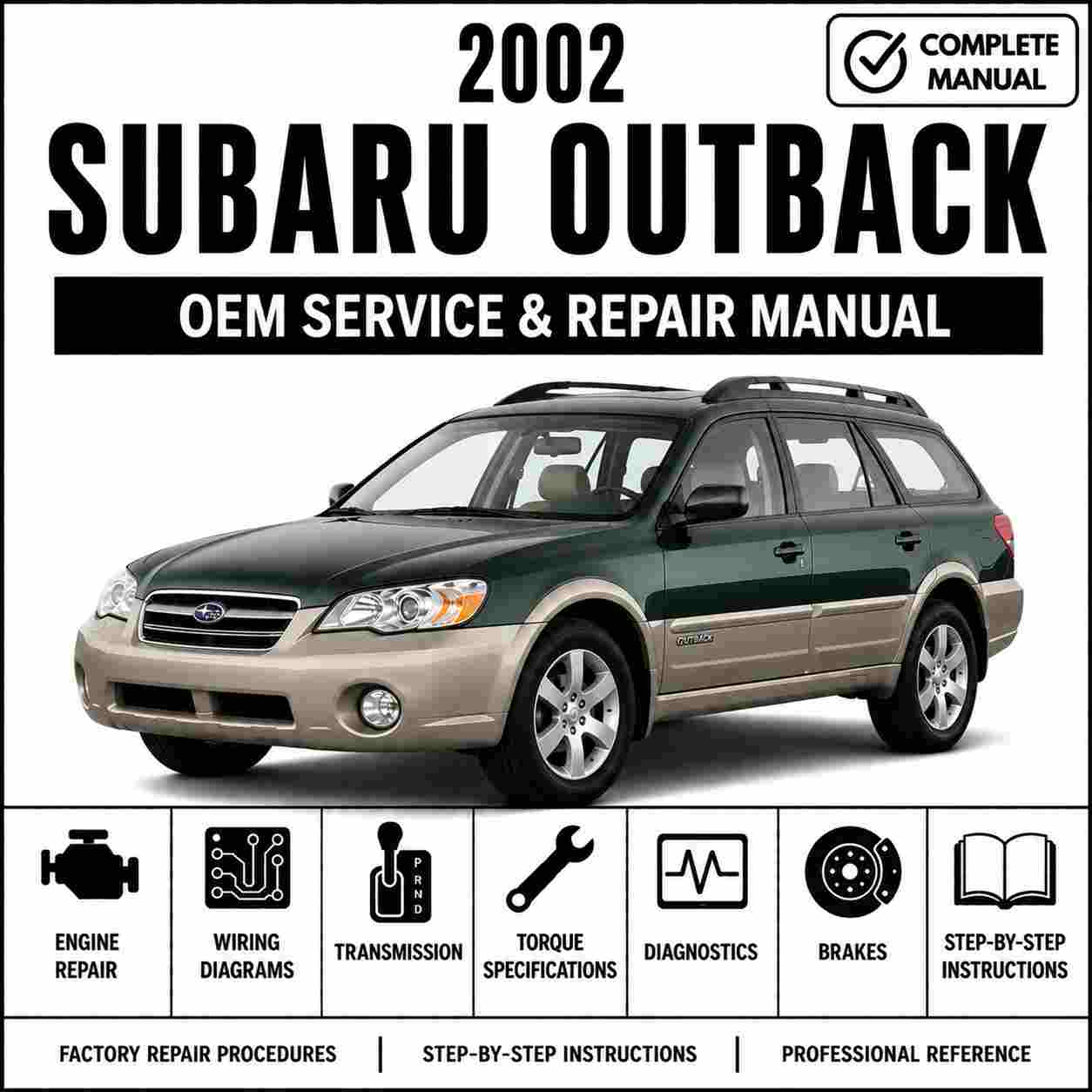 2002 Subaru Outback Service and Repair Manual