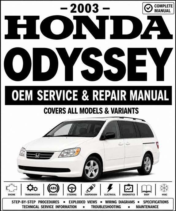 2003 Honda Odyssey Service and Repair Manual