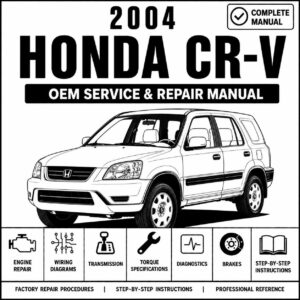 2004 Honda CR-V Service and Repair Manual Software