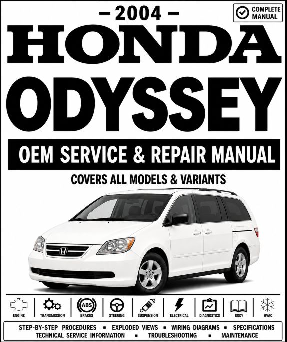 2004 Honda Odyssey Service and Repair Manual