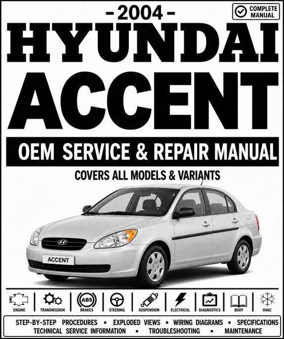 2004 Hyundai Accent Service and Repair Manual Software