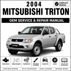 2004 Mitsubishi Triton Service and Repair Manual