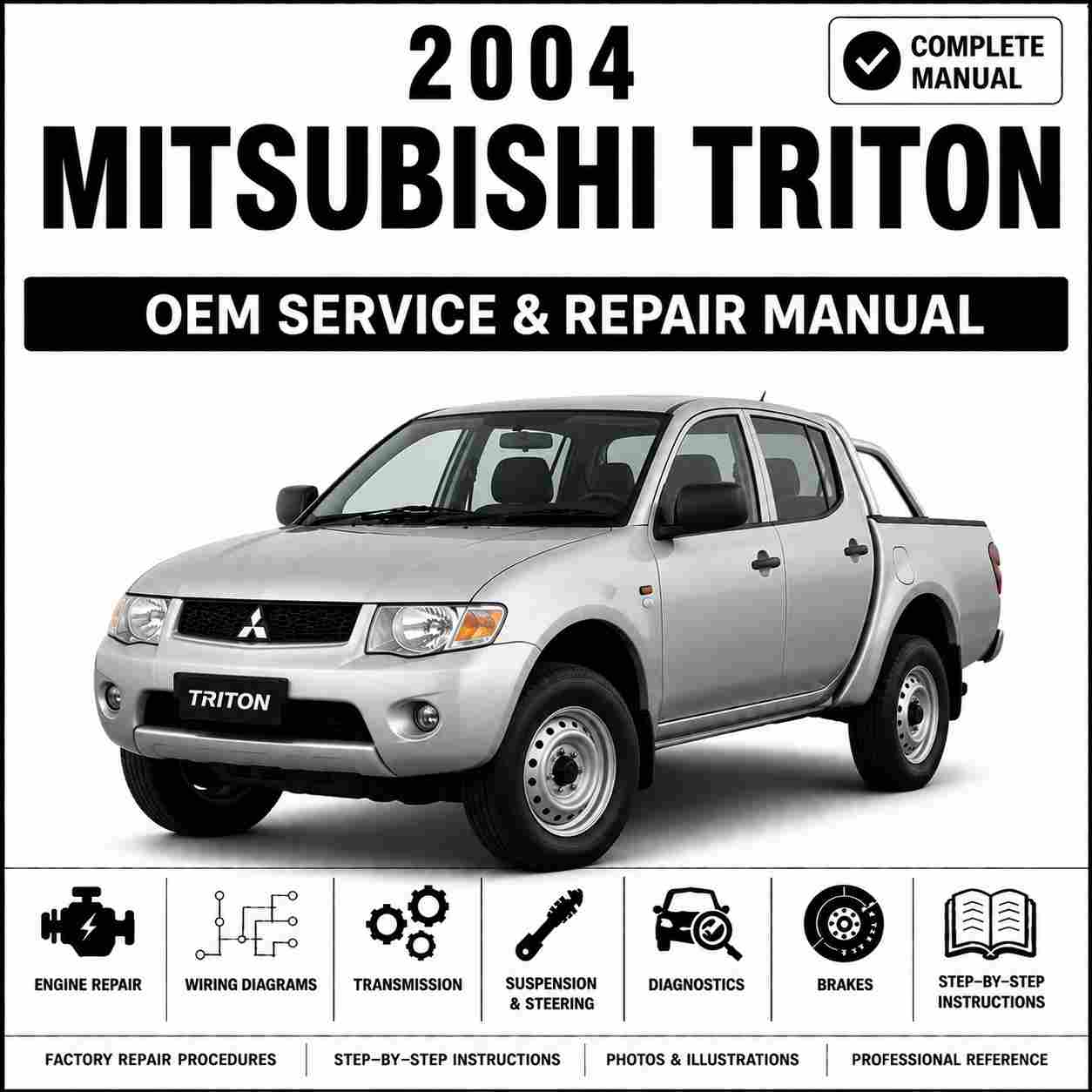 2004 Mitsubishi Triton Service and Repair Manual