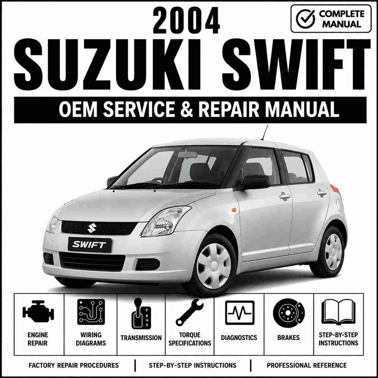 2004 Suzuki Swift R5415 Service and Repair manual
