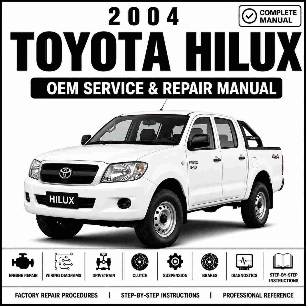 2004 Toyota Hilux Service and Repair Manual