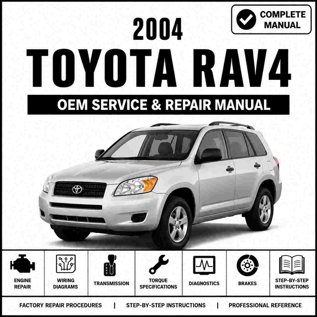 2004 Toyota RAV4 Service and Repair Manual Software