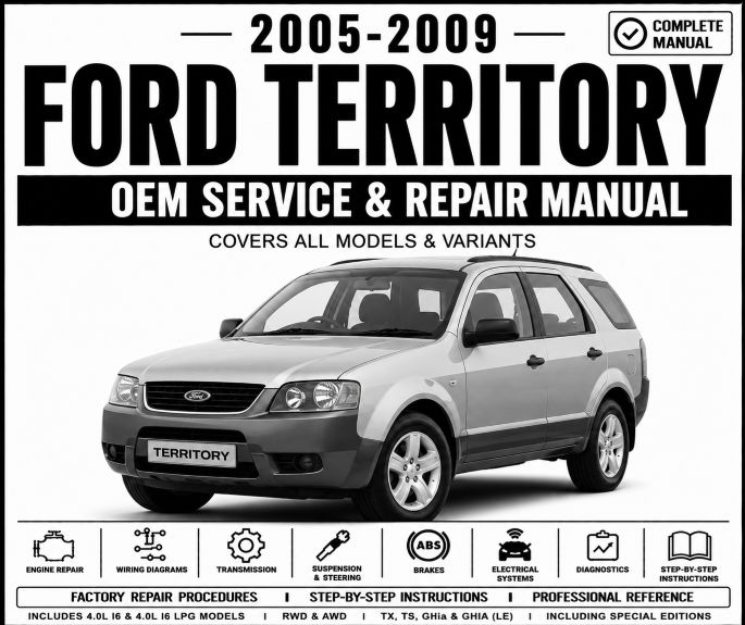 2005-2007 Ford Territory (SY) Service and Repair Manual