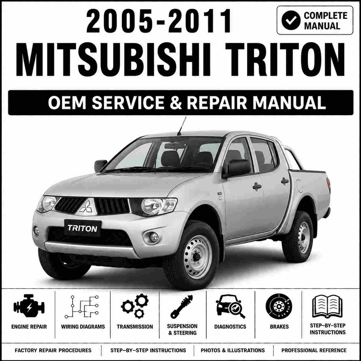 2005-2011 Mitsubishi Triton Service and Repair Manual