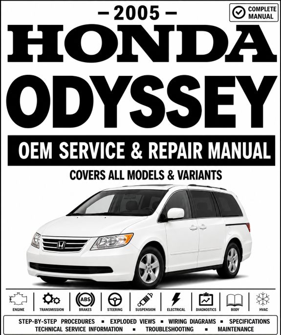 2005 Honda Odyssey Service and Repair Manual