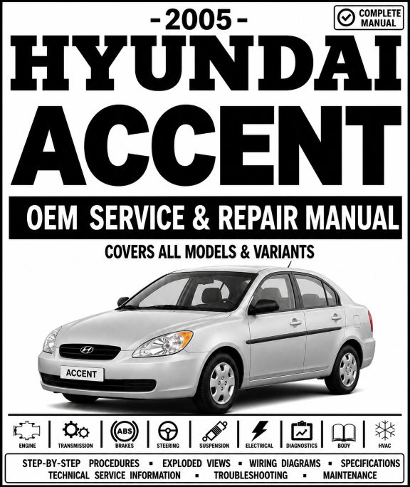 2005 Hyundai Accent Service and Repair Manual Software