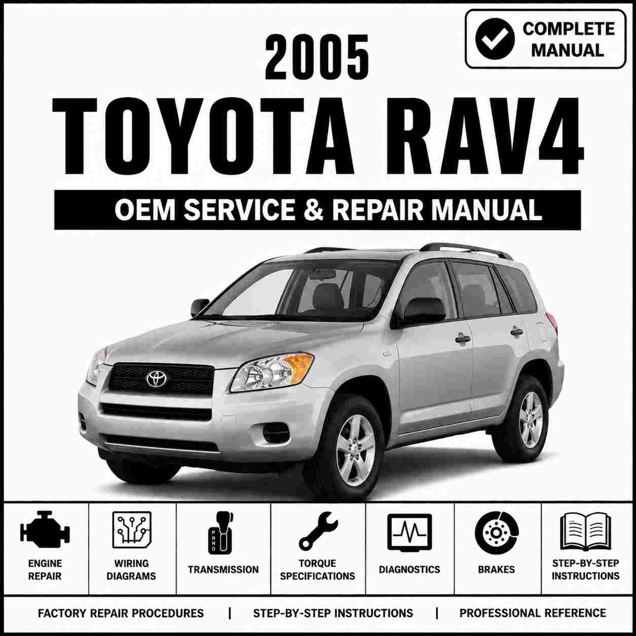 2005 Toyota RAV4 Service and Repair Manual Software