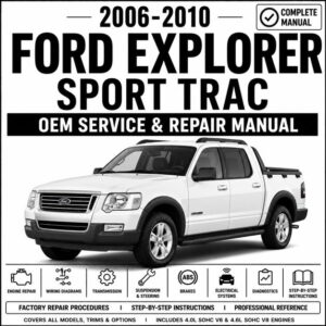 2006-2010 Ford Explorer Sport Trac service and repair manual