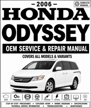2006 Honda Odyssey Service and Repair Manual