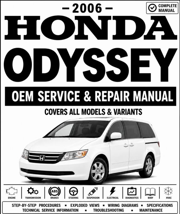 2006 Honda Odyssey Service and Repair Manual
