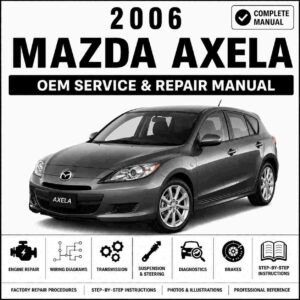 2006 Mazda Axela Service and Repair Manual Software
