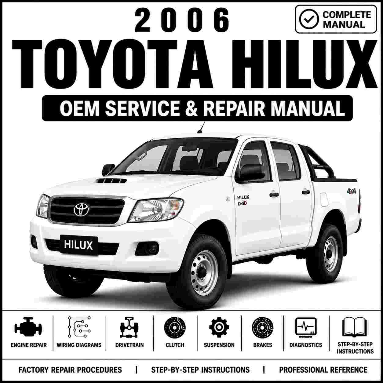 2006 Toyota Hilux Service and Repair Manual