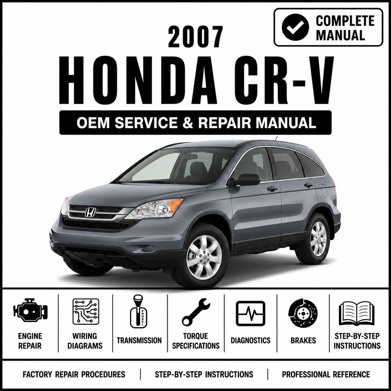 2007 Honda CR-V Service and Repair Manual