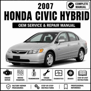 2007 Honda Civic Hybrid Service and Repair Manual