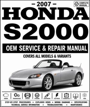 2007 Honda S2000 Service and Repair Manual
