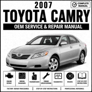 2007 Toyota Camry Service and Repair Manual