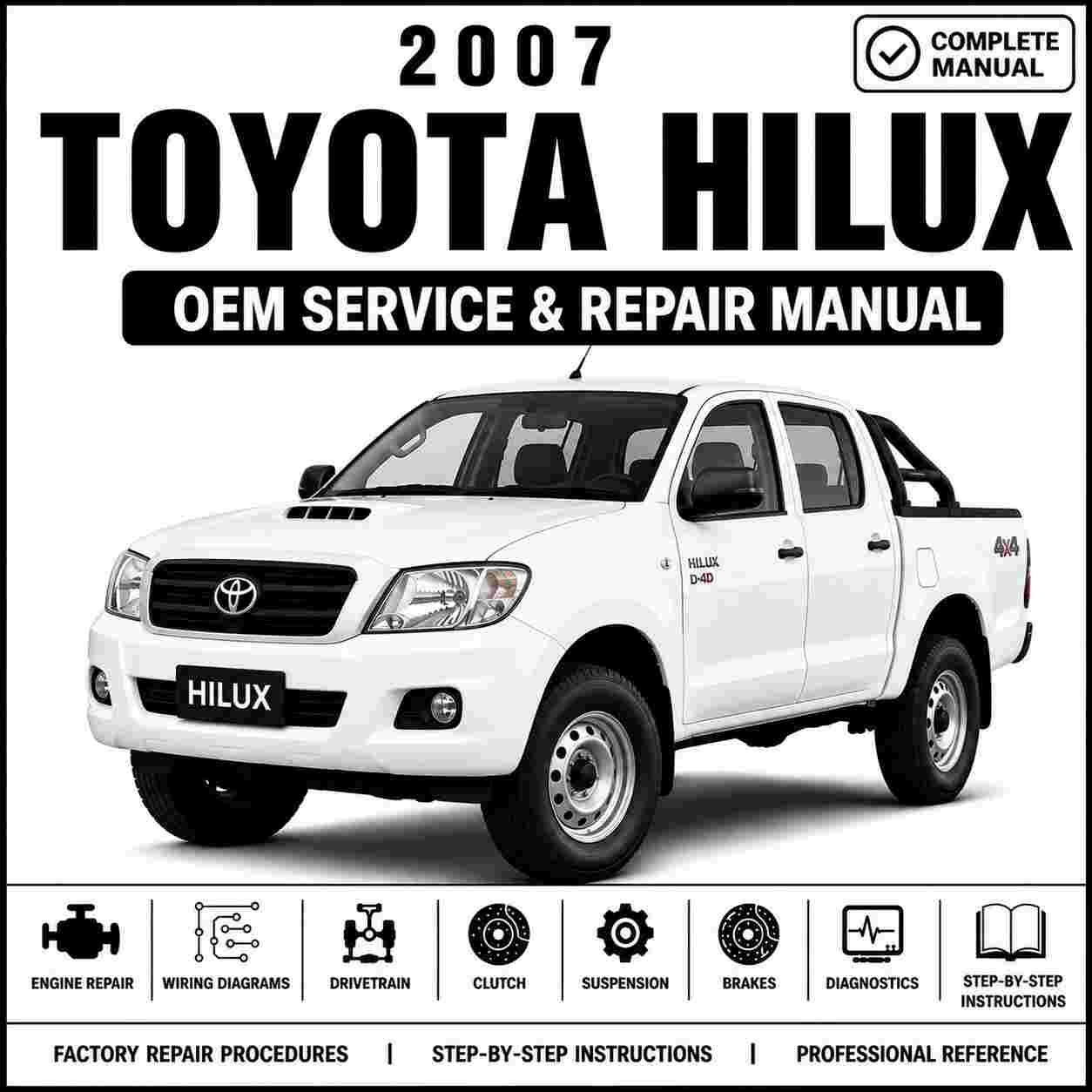 2007 Toyota Hilux Service and Repair Manual