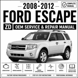 2008-2012 Ford Escape ZD Service and Repair Manual