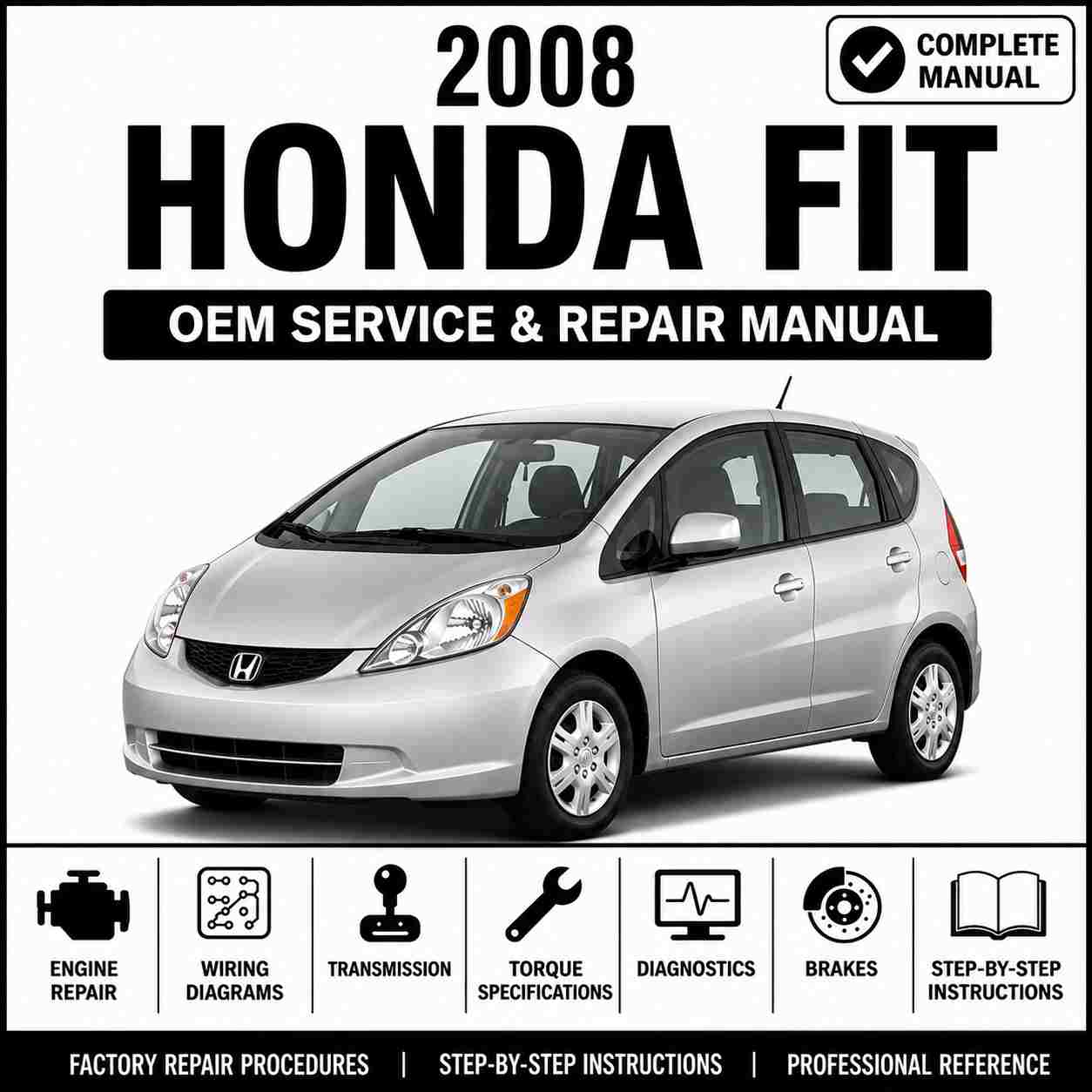 2008 Honda Fit Service and Repair Manual