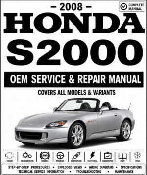 2008 Honda S2000 Service and Repair Manual