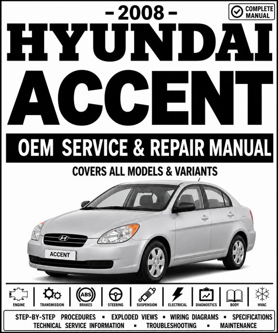2008 Hyundai Accent Service and Repair Manual