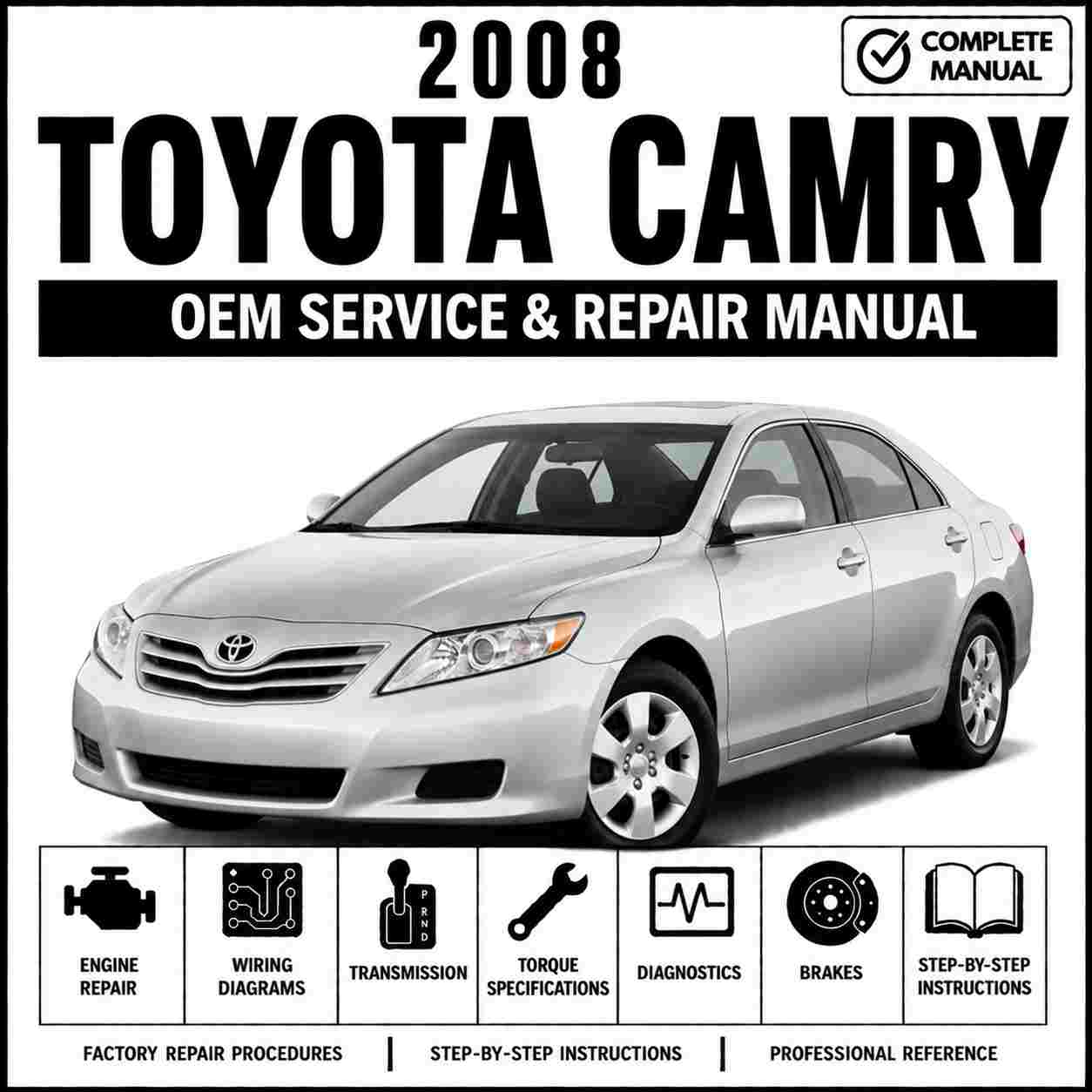 2008 Toyota Camry Service and Repair Manual Software
