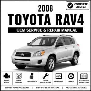 2008 Toyota RAV4 Service and Repair Manual Software