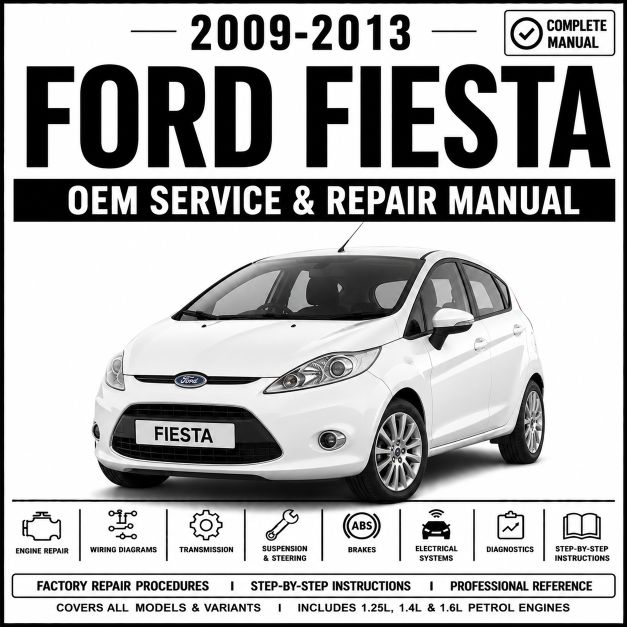 2009-2013 Ford Fiesta Service and Repair Manual