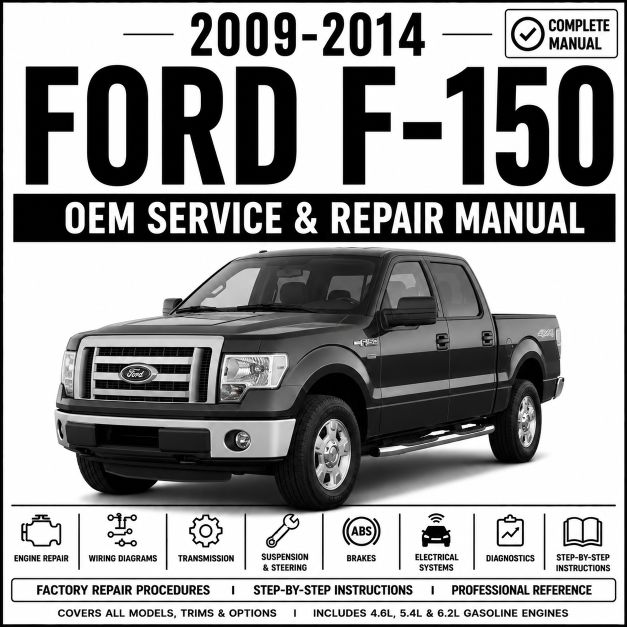 2009-2014 Ford F150 Service and Repair Manual